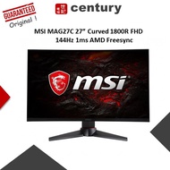 MSI OPTIX MAG27C 27" FHD (1920x1080) 144Hz 1ms VA CURVED GAMING MONITOR (DP,HDMI,DVI)