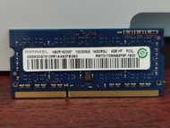 RAMAXEL 4GB DDR3L SO-DIMM 筆記簿電腦記憶體