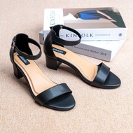 fhasion murah_SENDAL WANITA HAKTAHU MODEL TALI N 04-SA04 HAK TAHU RINDI 5 CM SOL KARET-Sandals Heels