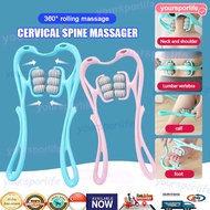 Neck Massage Tool Pressure Point Therapy Pressure Relieve Hand Roller Massage Neck Shoulder 6 Massag