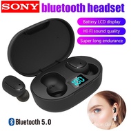 🎧【Readystock】 + FREE Shipping 🎧 New Sony E6S TWS Bluetooth Earphones Case Wireless Headphones Game Earbuds For Xiaomi Redmi Noise Cancelling Sports Headsets With Microphone