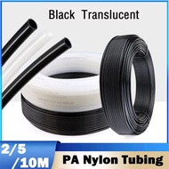 2M Black/Translucent PA6 Nylon Tube Hose ID2.5/4/6/8/9/10/12mm Air Tubing Component Pneumatic Rigid 