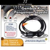 GS12 4-Digit Pin Padlock, Sturdy, Strong Motorcycle Helmet Security Lock