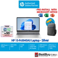 HP 15-Fc0045AU (Silver) / 15-Fc0046AU (Warm Gold ) - 15.6" FHD Laptop ( Ryzen 5 7520U, 8GB, 512GB SSD, ATI, W11, HS )