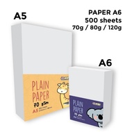 500 Sheets Simili White Copy Paper A6 A7 70gsm 80gsm 120gsm 140gsm – Smooth Finish for Sharp Prints