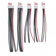 RC 2s/3s/4s/6s Lithium lipo balance charging plug socket connector soft silicon cable set