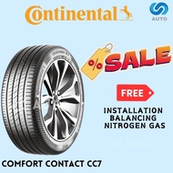 SALE (FREE INSTALLATION )CONTINENTAL COMFORT CONTACT (CC7) CAR TYRE 175/65R14, 195/55R15,