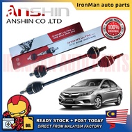 ORIGINAL ANSHIN ULTRA DRIVE SHAFT HONDA JAZZ 2014-2019 GK5 T5A 1.5,CITY 2014-2024 GM6/GN5 T9A/TOO 1.