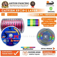 Senar Pancing Catfish X9 PE 1-6 Super Power Multi Colour Panjang 100 M