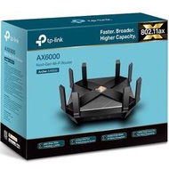 TP-Link WiFi6路由器 Archer AX6000 802.11ax 8口千兆有線tplink