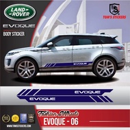LAND ROVER EVOQUE CAR BODY STICKER SET EVOQUE - 06