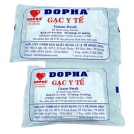 Dopha Medical Gauze Size 8x9cm and 5x6cm Used to Apply Wounds, in Spas, Cleaning Tools
