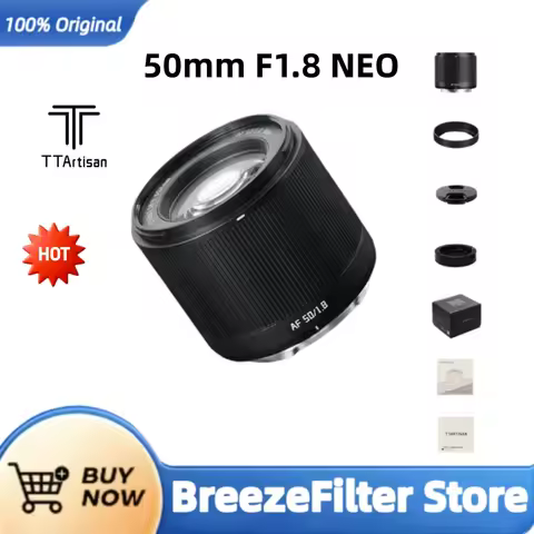 TTArtisan 50mm F1.8 NEO Full Frame Auto Focus AF Mirrorless lens for Sony E FE Nikon Z Leica Sigma L