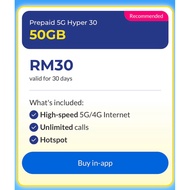 CelcomDigi Prepaid 5G Edisi Biru NEW NUMBER Celcom prepaid Celcom Number