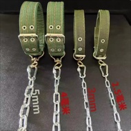 Anti-Bite Dog Leash Lengthened Bold Dog Tie Chain Dog Chain Dog Collar Iron Chain Dog Leash Dog Leas
