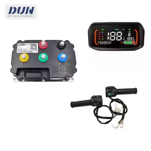 Fardrive ND72530 350A Rated 48V/60V/72V 4KW-6KW Sine Wave Motor Controller with N7 Display and T08 t