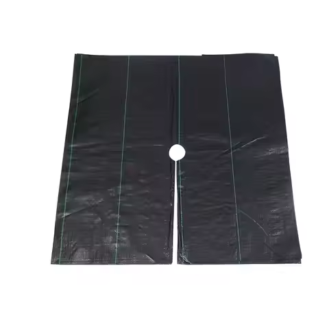70g Black Weed Control Fabric Water-Permeable Breathable Orchard Weed Barrier Cover Pad for Garden B