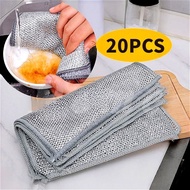 ✨Local delivery✨ Wire Cleaning Cloth Dishwashing Scrubber Non-Scratch Wire Dishcloth Wire Cleaning R