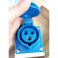 16A 3-pin fixed industrial socket