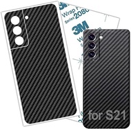 Sticker Stiker Belakang Garskin Carbon HP Samsung Galaxy S21+ 5G