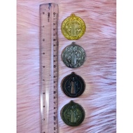 BENEDICTINE MEDAL - 1.8 inches - Large size - for house protection