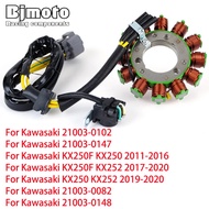 KX 250F Motorcycle Generator Stator Coil For Kawasaki KX250 KX252 21003-0102 21003-0147 KX450F KX450