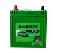 แบตเตอรี่ AMARON รุ่น 40B20L GO 38แอมป์ ใช้สำหรับรถเก๋งเล็ก ขั้วซ้าย (L) มีความคงทนและ CCA สูง รับประกัน 1 ปี ** มีใบกำกับภาษี **