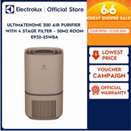 Electrolux EP32-25WBA UltimateHome 300 Air Purifier 4 Stage Filter For 30m2 Room - 2 Years Warranty
