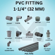 BRAND NEW PVC PIPE FITTING 32MM (1-1/4")