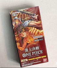 全新原盒One piece 海賊王  card Game OP02 op-02 咭牌遊戲 tcg 第二彈  卡 頂上決戰  一盒