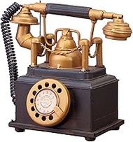 Akizuki Boeki 2004B-2648 Vintage Coin Bank Telephone, W 7.9 x D 4.7 x H 6.7 inches (20 x 12 x 17 cm)
