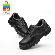 SAFETY SHOES lightweight Anti-Smashing Anti-Piercing Protective Steel Toe Cap - 667 (Black Red) /G10