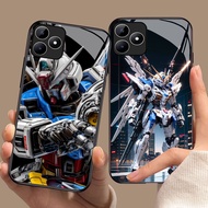 DK-74 Gundam Robot HD Glass Casing hp Realme 7i C67 C31 C55 C53 C33 C35 C17 GT 6 Narzo N53 50A Prime