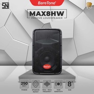 BareTone 2 Way Passive Speaker 4Ohm (8"/250W/1 Pc) MAX8HW