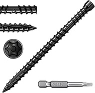#10 x 2-3/8" Hidden Deck Screws, 1750Pcs Star Drive Countersunk Wood Screws, Rust Resistant Timber S