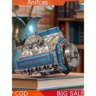 V8 Gas Engine Kit Small-Block Engine Model Gasoline Ohv V8 Model Engine for Home