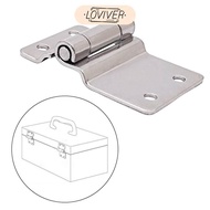 LOVIVER Tool Box Hinge Smooth Surface Decorative Boxes Hinge Sturdy 270 Degree Rotation Angle Hardwa