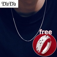 New Arrivals 925 Sterling Silver Necklace Women Korean Style Snake Chain necklace mens snake bone ne