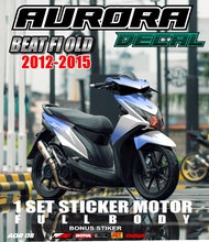 COD STICKER TERBARU BEAT FI OLD BEAT TAHUN 2012 2013 2014 2015 DESAIN GRAVIS SIMPEL WARNA TERBARU T