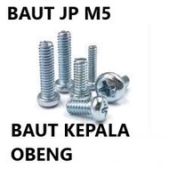 J-BOLT M5 SCREWDRIVER HEAD BOLT 8 THREAD
