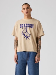 เสื้อยืดผู้ชาย Levis® Mens Graphic Cropped Tee