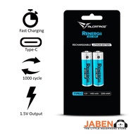 Alcatroz RENERGii 1.5v Output Type-C Lithuim AAA LR3 AA LR6 Rechargable Battery