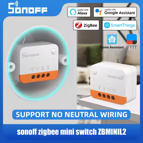 Sonoff ZbminiL2 Extreme Zigbee Smart Switches with Amazon Alexa Google Home Assiatant SmartThings Hu