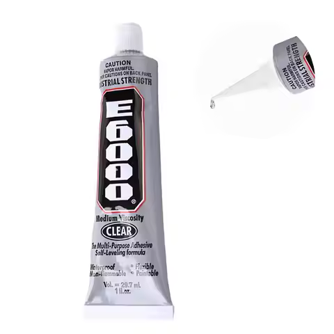 1pc E6000 Glue Multi-Purpose Epoxy Resin Repair Adhesive Cell Phone Touch Screen Liquid Glue Crystal