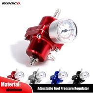 Universal 0-140 PSI Adjustable Fuel Pressure Regulator FPR /Gauge For BMW E39 5 series Facelift 2000