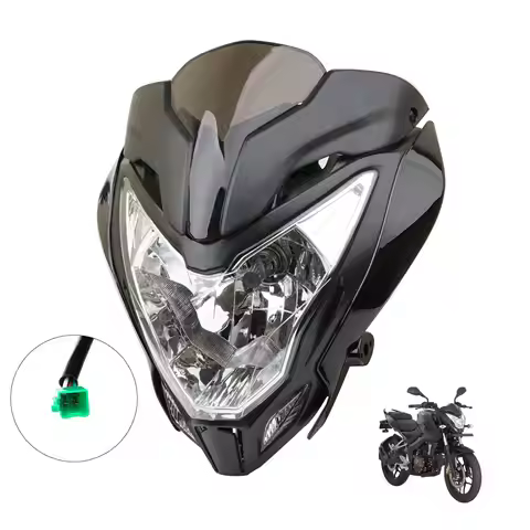Motorcycle Front Headlight Headlamp Fairing Assembly for BAJAJ Pulsar 150 200 PULSAR150 PULSAR200 Mo