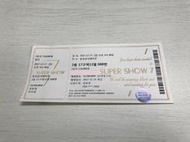 {成功代購} Super Junior 12/17 韓國演唱會 七巡 17看台區 一張 {LINE買家孫謀芸}