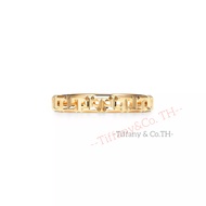Tiffany T Ring แหวนทิฟฟานี่ &amp; โค. ทิฟฟานี่ ที ทรู นาร์โรว์ 18k สีเหลือง / กุหลาบ / ทองคำขาว กว้าง 3.5 มม. แหวนดีไซน์หรู
