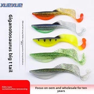XUEXUE Soft Bait, 15cm 38g Realistic Design Glide Bait, Artificial Bait PVC Material Glide Action Bi