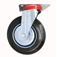 Carpentry Tools - Xander 8 inch Rubber Trolley Wheels - Live Trolley Wheels Trolley Heavy Duty